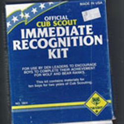 Cub Scout Immediate recognition Kit