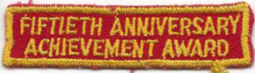 Fiftieth Anniversary Achievement Award