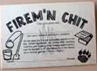 Firem'n Chit Certificate