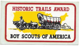 Historic Trails Award Decal