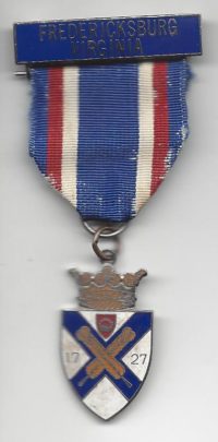 Fredricksburg Historic Trail Medal