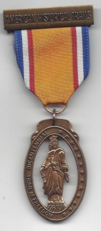 Bicentennial Trail Of Freedom Medal