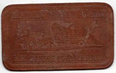 Historic Trails Award Leather