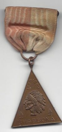 Shabbona Trail Medal 1775 - 1859