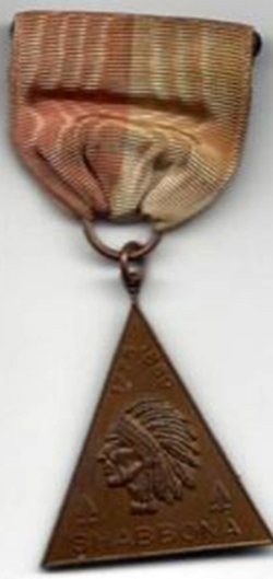 Shabbona Trail Medal