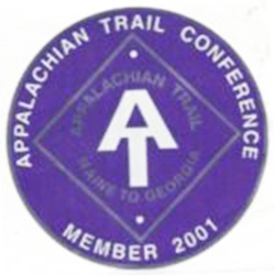 Appalachian Trail Conference 2001 Member Decal