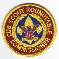 Cub Scout Roundtable Commissioner C-RC4 Plastic - Trading Eagles