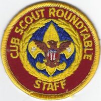 Cub Scout Roundtable Staff C-RS3