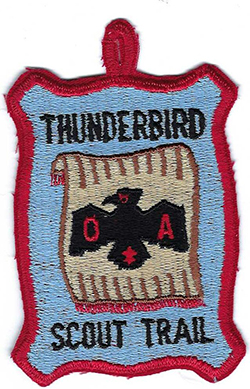 Thunderbird Scout Trail OA Camp Comer