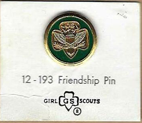 Girl Scout Friendship Pin