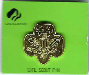 Girl Scout Pin 2001