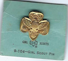 Girl Scout Tenderfoot Pin