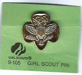 Girl Scout Tenderfoot Pin