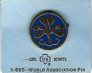 Girl Scout World Associatioin Pin