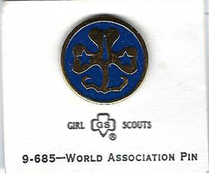 Girl Scout World Associatioin Pin