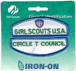 Circle T Council Identification Patch set