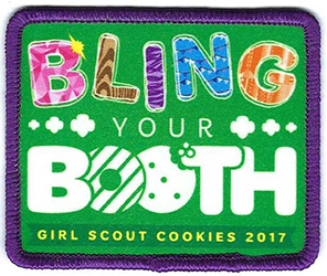 Cookie Bling your Booth 2017