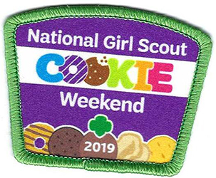 Cookie National Girl Scout Cookie Weekend 2019