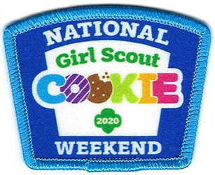 Cookie National Girl Scout Cookie Weekend 2020