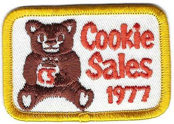 Cookie Sale Bear 1977