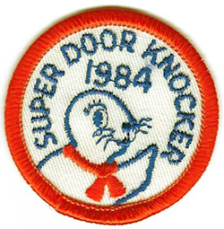 Cookie Super Door Knocker 1984