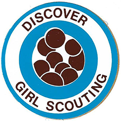 Discover Girl Scouting Decal