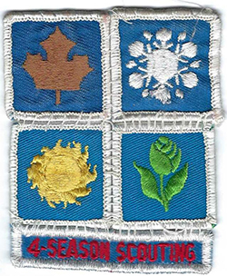 Four Seasons Girl Scout Spring Challenge Patch