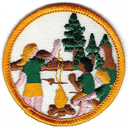 Girl Scout Camping Badge