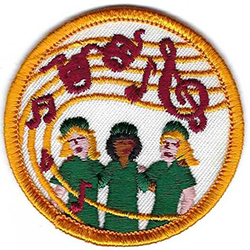 Girl Scout Sing Along Badge