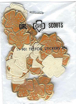 Girl Scout Trefoil Stickers 11-901