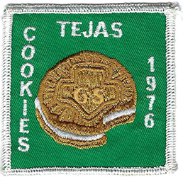 Tejas Council Cookies 1976