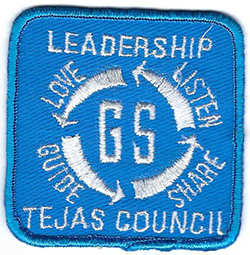 Tejas Council Leadership Girl Scouts 1963-2007