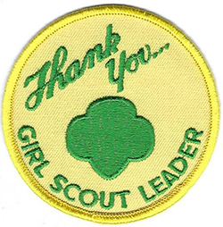 Thank You Girl Scout Leader