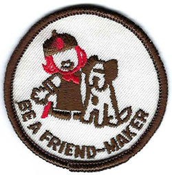 Three Brownie B's; Be A Friend Maker