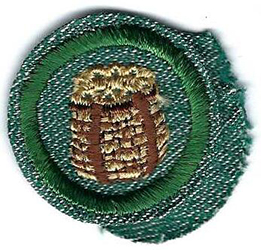 Intermediate Girl Scout Proficiency Badge Campcraft BMG69 1948 - 1955