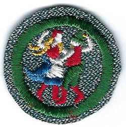 Intermediate Girl Scout Proficiency Badge Folk Dancing SG53 1938 - 1948