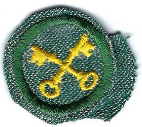 Intermediate Girl Scout Proficiency Badge Housekeeper BMG52 1948 - 1955