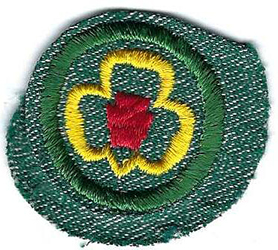 Intermediate Girl Scout Proficiency Badge My Troop BMG32 1948 - 1955