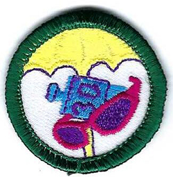 Junior Girl Scout Badge Environmental Health JB34 2001- 2011