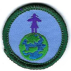 Junior Girl Scout Badge High on Life JB49 2001- 2011