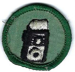 Junior Girl Scout Proficiency Badge My Camera J22 1963-1980 Used