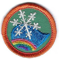 Worlds to Explore Water Wonders Proficiency Badge WE44 1980 - 1999