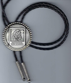 1973 NJ Bolo Tie Plastic Lanyard