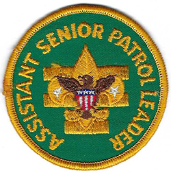 Assistant Senior Patrol Leader X3