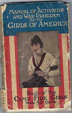 Campfire Girls Manual of Activities for the Girls of America 167 pages Poor