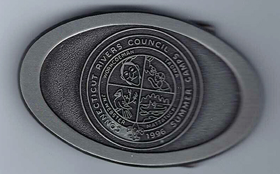 Connecticut Rivers Council 1996 Summer Camp Buckle