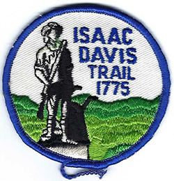 Isaac Davis Trail 1775 Blue Gauze