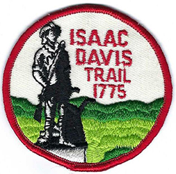 Isaac Davis Trail 1775 Red Gauze